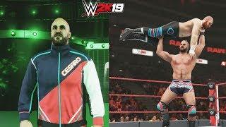 WWE 2K19  Cesaro Updated Attire Entrance  GFX & Theme ftFinisher Signature & Victory Motion