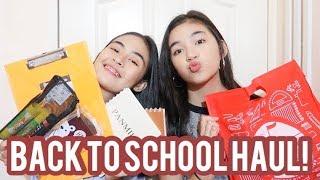 Back-to-School Supplies Haul 2018 + GIVEAWAY Philippines  Princess And Nicole