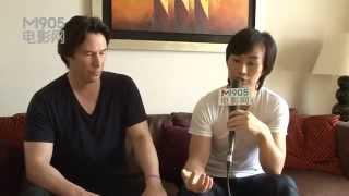 2013 Keanu Reeves & Tiger Hu Chen Man of Tai Chi interview