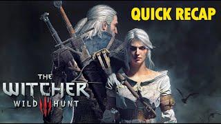 Geralts recaps everything about Ciri story for Player in Witcher 3