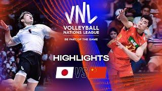  JPN vs.  CHN - Highlights Week 3  Mens VNL 2023