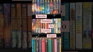 Specific Enemies to Lovers Tropes  Book Recommendations #booktube #books