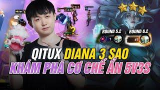 QITUX LÀM KINH TẾ CỰC GIÀU LÊN 9 TRIỆU HỒI DIANA 3 SAO COMEBACK 1 MÁU & KHÁM PHÁ CƠ CHẾ ẨN 5V3S