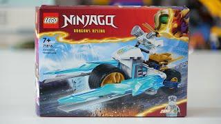 LEGO Ninjago 71816 Zanes Ice Motorcycle - LEGO Speed Build Review