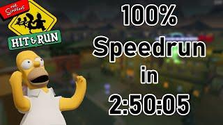 The Simpsons Hit & Run 100% Speedrun 25005