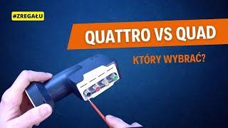 #zRegału - Konwerter satelitarny Quattro vs Quad