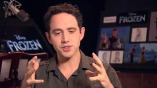 Frozen Santino Fontana Hans On Set Movie Interview  ScreenSlam