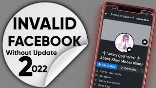 Invalid facebook name 2022 without update  How to make invalid name account 2022   MISS TRICKER