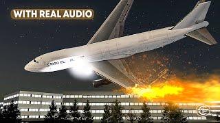 Boeing 747 Crashes Just After TakeOff in the Heart of Europe With Real Audio