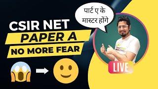 CSIR NET Part A preparation  How to get maximum in paper 1 ?