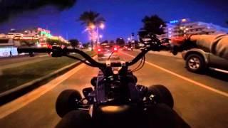 Yamaha Banshee 350 Pro Circuit at Night GoPro Onboard #2