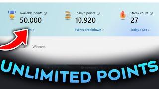 UNLIMTED POINTS METHOD Microsoft Rewards