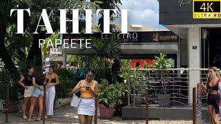 4K EXPLORING PAPEETE TAHITI‘S CAPITAL CITY FRENCH POLYNESIA WALKING TOUR