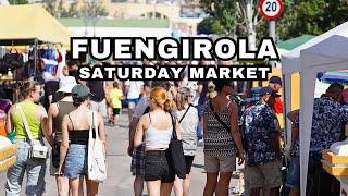 Fuengirola Saturday Market June 2023 Malaga Costa Del Sol Andalucia Spain