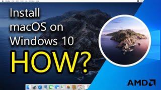 How To Install macOS Catalina On Windows 10   AMD Ryzen PC