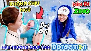 Hậu Trường Chụp Ảnh Sơ Sinh Doraemon Cho Zino - Vê Vê Channel