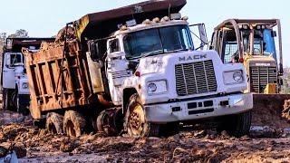 Off-road doesnt forgive mistakes  Timber trucks and dump trucks work in harsh off-road conditions