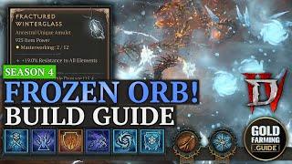 Frozen Orb Conjurations Best Sorcerer Build Guide Season 4 for High Level Pit Farming & Uber Bosses