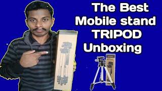 The Best tripod stand for mobile phone AmazonTripod for Unboxing videos inTelugu2019