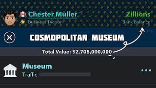 BITLIFE MUSEUM UNLIMITED MONEY GLITCH  OVER A BILLION DOLLARS THE FIRST TIME 