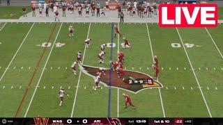 NFL LIVE Arizona Cardinals vs Washington Commanders  Week 4 2024 - Full Game Highlights EN VIVO