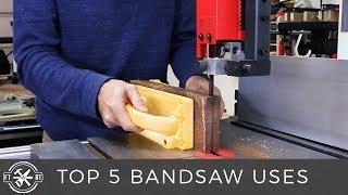 Top 5 Uses for a Band Saw  How to Use a Bandsaw