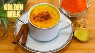 Anti-inflammatory Golden Milk and Benefits of Turmeric Cinnamon and Ginger  Turmeric Milk Recipe