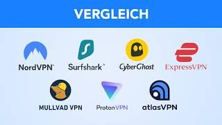 Die 7 besten VPN-Anbieter 2024 Vergleich NordVPN CyberGhost Surfshark & Co.