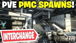 Escape From Tarkov PVE - All PMC Spawn Locations On Interchange