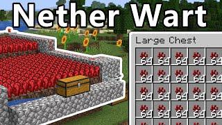 Nether Wart Farm  Minecraft 1.20+