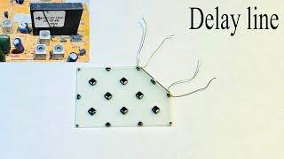 delay line in electronics. How it works