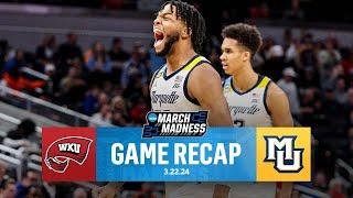 Marquette AVOIDS UPSET In Rout of Western Kentucky I March Madness Recap I CBS Sports