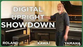 Digital Upright Showdown Roland LX708 vs. Kawai CA901 vs. Yamaha CLP-785