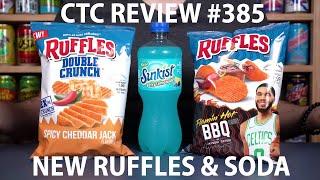 Flamin’ Hot BBQ Ruffles vs Cheddar Jack Double Crunch Ruffles vs Sunkist Berry Lemonade Review 385