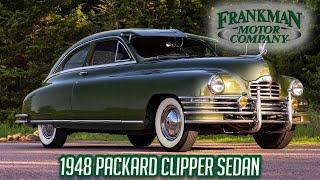 RARE 1948 Packard Clipper Deluxe Eight Club Sedan - Frankman Motor Co. - Walk Around & Driving
