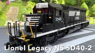 Is the NS Lionel Legacy SD40-2 the best diesel locomotive?