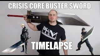 Crisis Core Final Fantasy VII Buster Sword build Timelapse