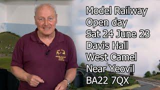 OPEN DAY at WEST CAMEL Saturday 24 June 2023 with Chadwick Model Railway  195