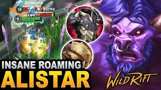 WILD RIFT ALISTAR INSANE ROAMING GAMEPLAY SEASON 9