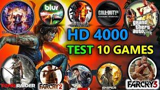 Test 10 Games Intel HD Graphics 4000 In 2024
