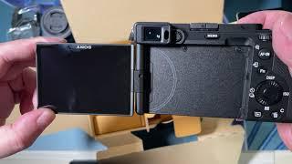 Sony A7C unboxing
