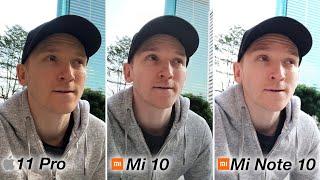 Xiaomi Mi 10 - CAMERA REVIEW vs iPhone 11 Pro  Mi Note 10