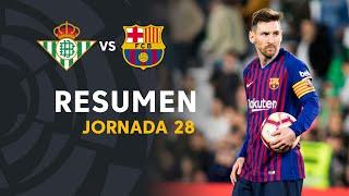 Highlights Real Betis vs FC Barcelona 1-4