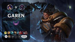 Garen Jungle vs Elise - KR Master Patch 14.7