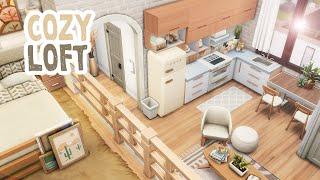 Cozy Little Loft  The Sims 4 Apartment Renovation Speed Build