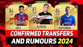 NEW CONFIRMED TRANSFERS & RUMOURS  ft. LUIS DÍAZ ALMADA RAPHINHA...etc