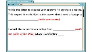 REQUEST LETTER FOR OFFICE EQUIPMENTSAMPLE LETTER OF REQUEST ASKING FOR SOMETHING