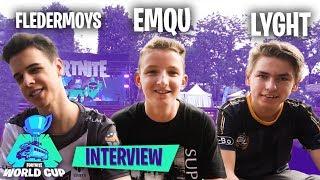 14 JAHRE alt und auf der Fortnite WM Interview mit Fledermoys Lyght und Emqu aus NEW YORK