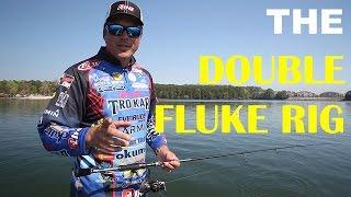 How To Fish The Double Fluke Rig  Bass Fishing