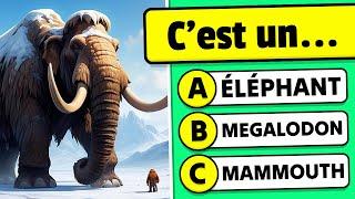  Connais-tu la PRÉHISTOIRE...? 50 Questions de CULTURE GÉNÉRALE 